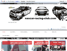 Tablet Screenshot of nascar-racing-club.com